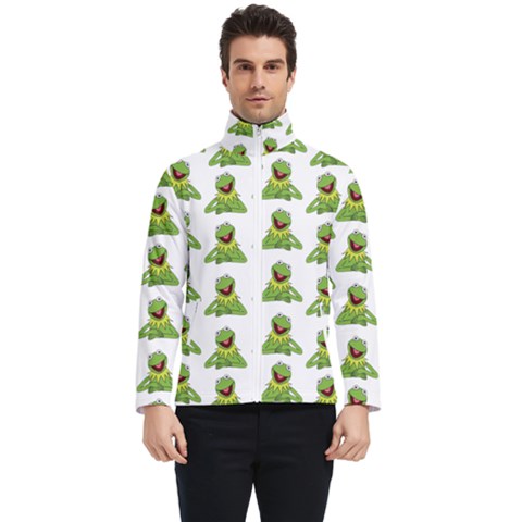 Kermit The Frog Men s Bomber Jacket by Valentinaart