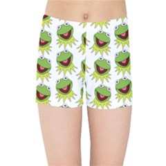 Kermit The Frog Kids  Sports Shorts by Valentinaart