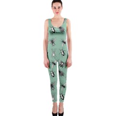 Insects Pattern One Piece Catsuit