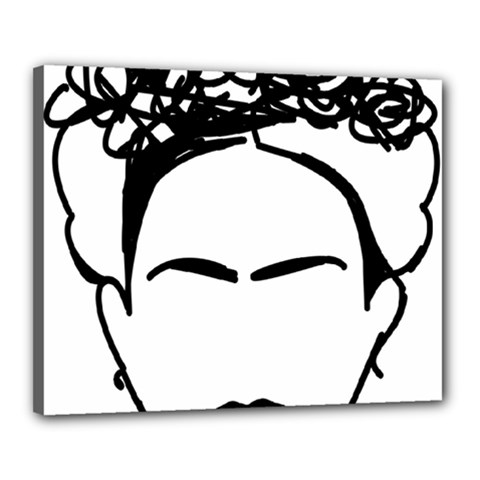 Frida Kahlo  Canvas 20  X 16  (stretched) by Sobalvarro