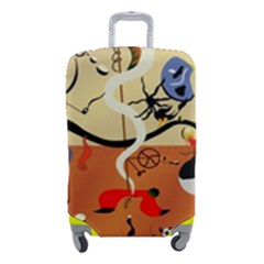 Carnival Of The Harlequin Art Luggage Cover (small) by danenraven