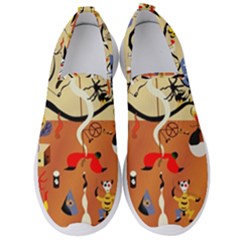 Carnival Of The Harlequin Art Men s Slip On Sneakers by danenraven