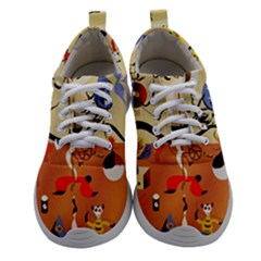 Carnival Of The Harlequin Art Women Athletic Shoes by danenraven