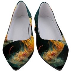 Flame Deep Sea Underwater Creature Wild Women s Block Heels  by Pakemis