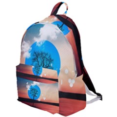 Surreal Fantasy Abstract Art Creativity Horizon The Plain Backpack by Pakemis