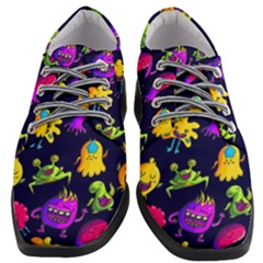 Space Patterns Women Heeled Oxford Shoes by Pakemis