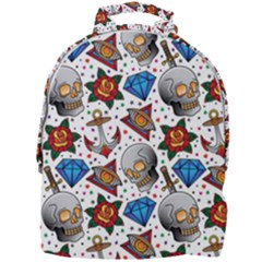 Full Color Flash Tattoo Patterns Mini Full Print Backpack by Pakemis