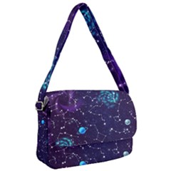 Realistic-night-sky-poster-with-constellations Courier Bag by Pakemis