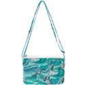 Sea-waves-seamless-pattern Double Gusset Crossbody Bag View2