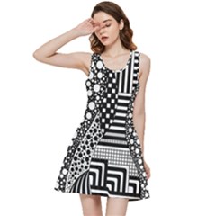 Black And White Inside Out Racerback Dress by gasi