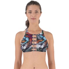 Abstract Art Perfectly Cut Out Bikini Top by gasi