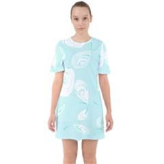 Fish 121 Sixties Short Sleeve Mini Dress by Mazipoodles