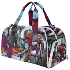 Abstract Art Burner Gym Duffel Bag by gasi