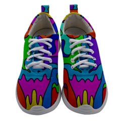 Beautiful Colorful Design Women Athletic Shoes by gasi