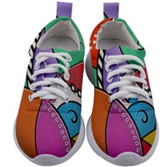 Modern Art Design Kids Athletic Shoes by gasi