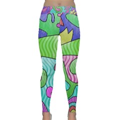 Colorful Stylish Design Classic Yoga Leggings by gasi