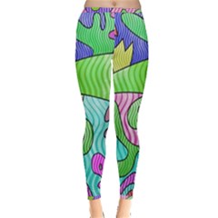 Colorful Stylish Design Inside Out Leggings by gasi