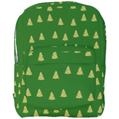 Green Christmas Trees Green Full Print Backpack by TetiBright