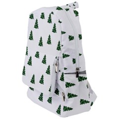 Green Christmas Trees White Travelers  Backpack by TetiBright