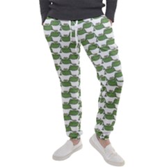 Funny Frog Cartoon Drawing Motif Pattern Men s Jogger Sweatpants by dflcprintsclothing