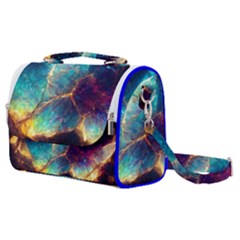 Abstract Galactic Satchel Shoulder Bag by Ravend