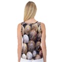 Snail Shells Pattern Arianta Arbustorum Women s Basketball Tank Top View2