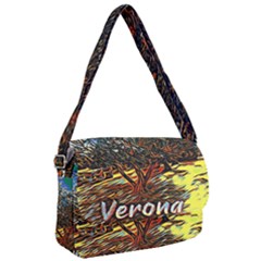 Colorful Verona Olive Tree Courier Bag by ConteMonfrey