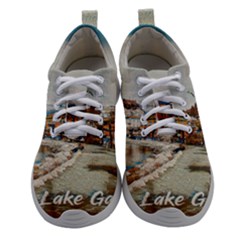 Birds And People On Lake Garda Women Athletic Shoes by ConteMonfrey