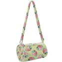 Colorful Easter Eggs Pattern Green Mini Cylinder Bag View2