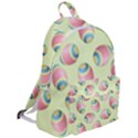 Colorful Easter Eggs Pattern Green The Plain Backpack View2