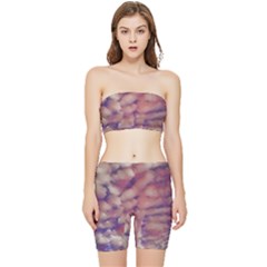 Couds Stretch Shorts And Tube Top Set