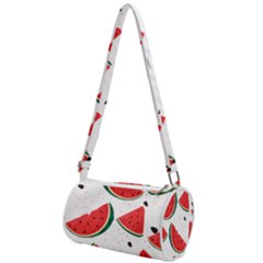 Watermelon Seamless Pattern Mini Cylinder Bag by Jancukart