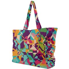 Retro Chaos                                                                      Simple Shoulder Bag by LalyLauraFLM