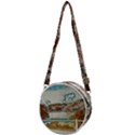 Side way to Lake Garda, Italy. Crossbody Circle Bag View1