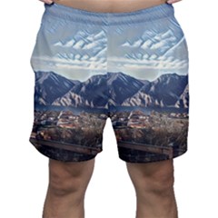 Lake In Italy Men s Shorts by ConteMonfrey