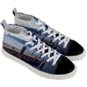 Pier on the end of a day Men s Mid-Top Canvas Sneakers View3