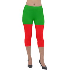 Avar People Lightweight Velour Capri Leggings  by tony4urban