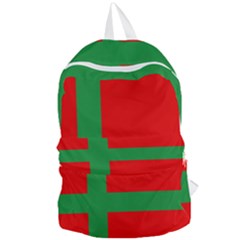 Bornholm Denmark Flag Foldable Lightweight Backpack by tony4urban