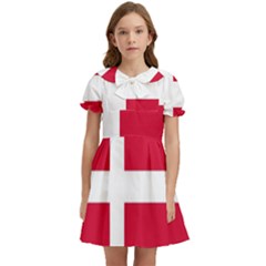 Denmark Kids  Bow Tie Puff Sleeve Dress