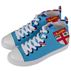 Fiji Women s Mid-top Canvas Sneakers by tony4urban