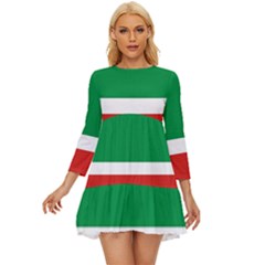 Chechen Republic Long Sleeve Babydoll Dress by tony4urban