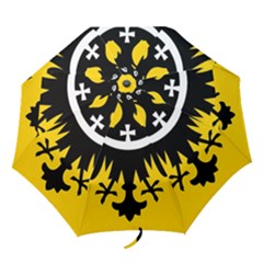 Dolnoslaskie Flag Folding Umbrellas by tony4urban