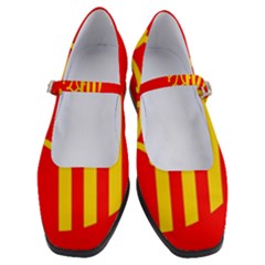 Languedoc Roussillon Flag Women s Mary Jane Shoes by tony4urban