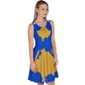 Kosovo Knee Length Skater Dress With Pockets View3