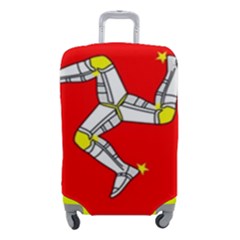 Isle Of Man Luggage Cover (small) by tony4urban