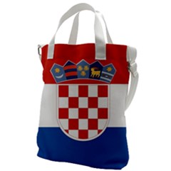 Croatia Canvas Messenger Bag by tony4urban