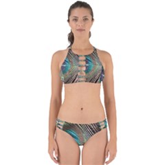 Peacock Perfectly Cut Out Bikini Set