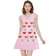 Lolly Candy  Valentine Day Inside Out Reversible Sleeveless Dress