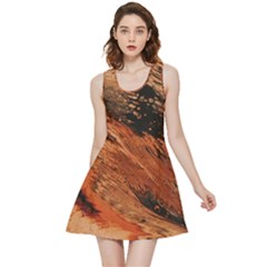 Painting Wallpaper Inside Out Reversible Sleeveless Dress