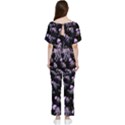 Jellyfish swarm Batwing Lightweight Chiffon Jumpsuit View2